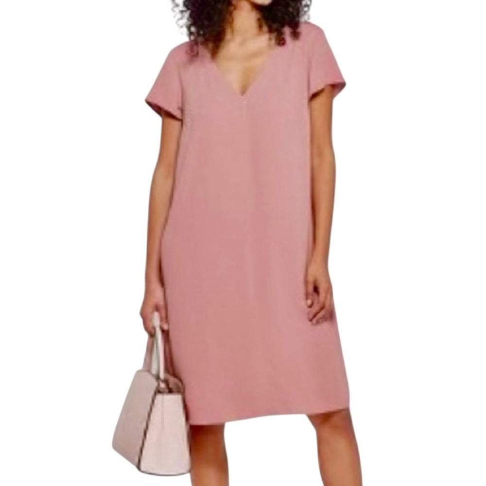 A New Day Blush Pink T-Shirt A-Line Shift Dress – Size S (Fits‎ M)